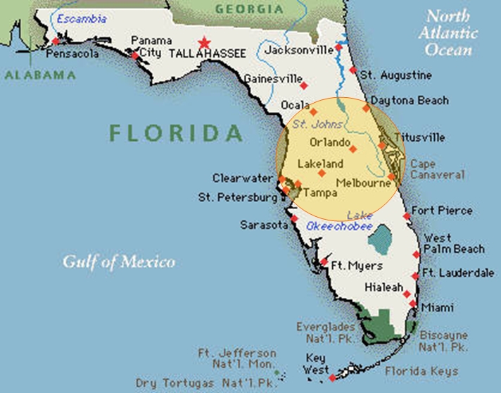 Central Florida - Orlando Metro area